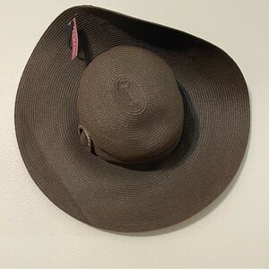 3/$15 ❤️ Brown Wide Brim Hat Vacation Beach Summer nwt